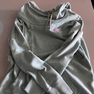 Cowl neck Puma hoodie